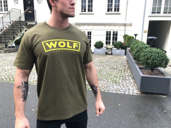 Grøn WOLF RANGER T-shirt - Herre
