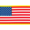 US FLAG GUMMIPLATE