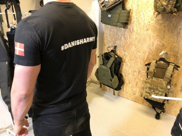 Militær T-shirt - Danish Army - Wolf Tactical