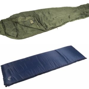 Vinter sovepose tilbud - sovepose og liggeunderlag