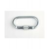 Steel oval carabiner with screw gate EOL