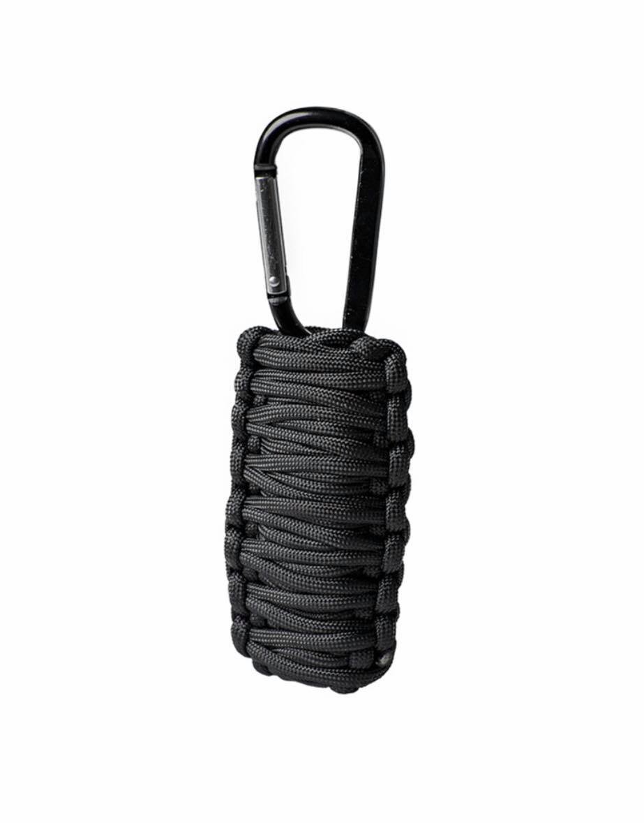 fordampning input Produkt BLACK PARACORD SURVIVAL KIT SMALL - MIL-TEC - Wolf Tactical