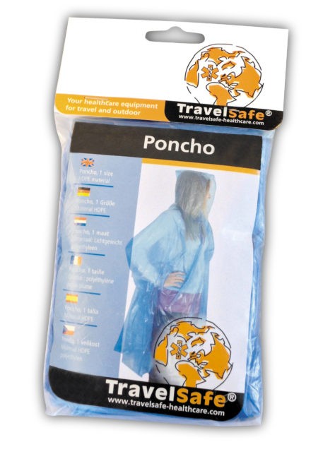 Poncho med hætte | Unisex - TravelSafe