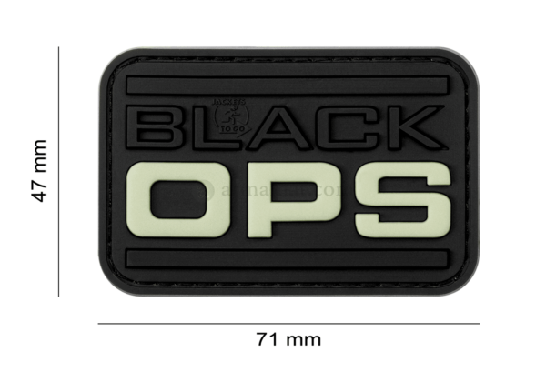 Black OPS Rubber Patch - JTG