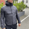 Dunjakke herre | REVERSE jacket black/grey - Texar