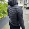 Dunjakke herre | REVERSE jacket black/grey - Texar