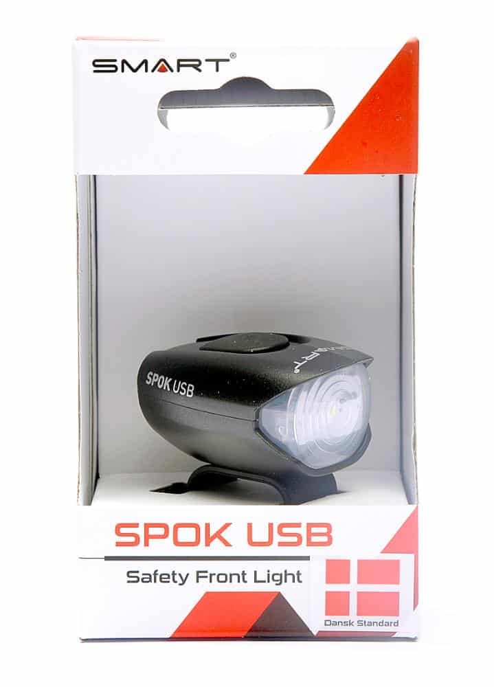 Cykellygte - Forlygte Cykel / SMART SPOK USB LED