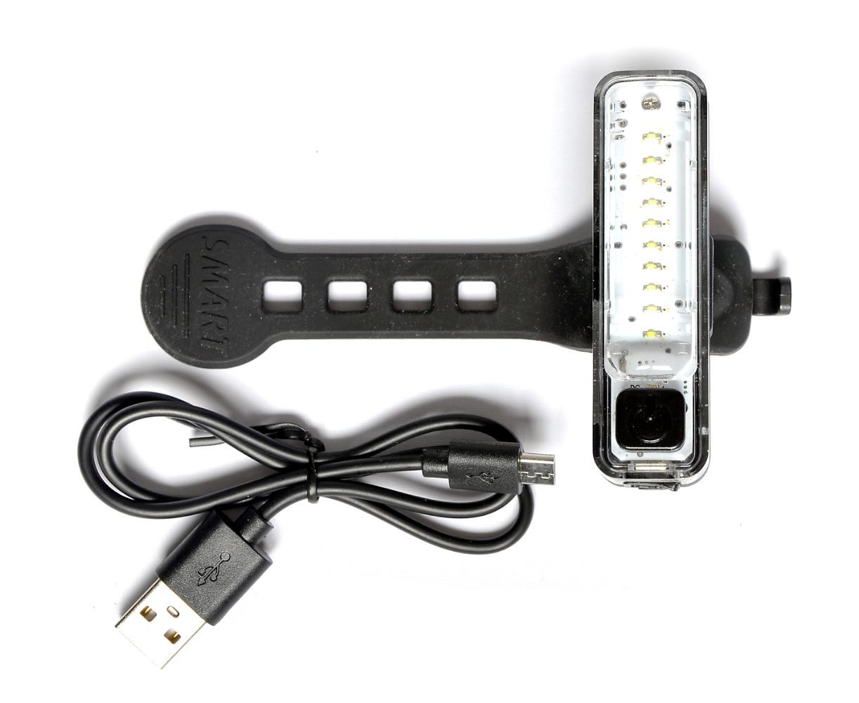 Forlygte Cykel SMART Acrux Front 7 Micro LED med USB