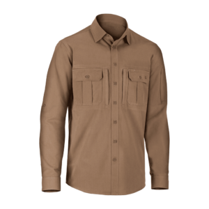 Langermet skjorte | PICEA SHIRT LS - Khaki - CLAWGEAR