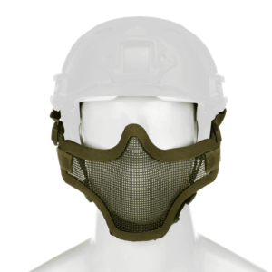 Steel Half Face Mask FAST Version | OD - Invader Gear