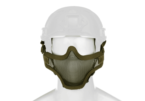 Steel Half Face Mask FAST Version | OD - Invader Gear