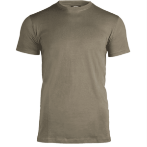 Grøn t-shirt i bomuld | US OD - Mil-Tec