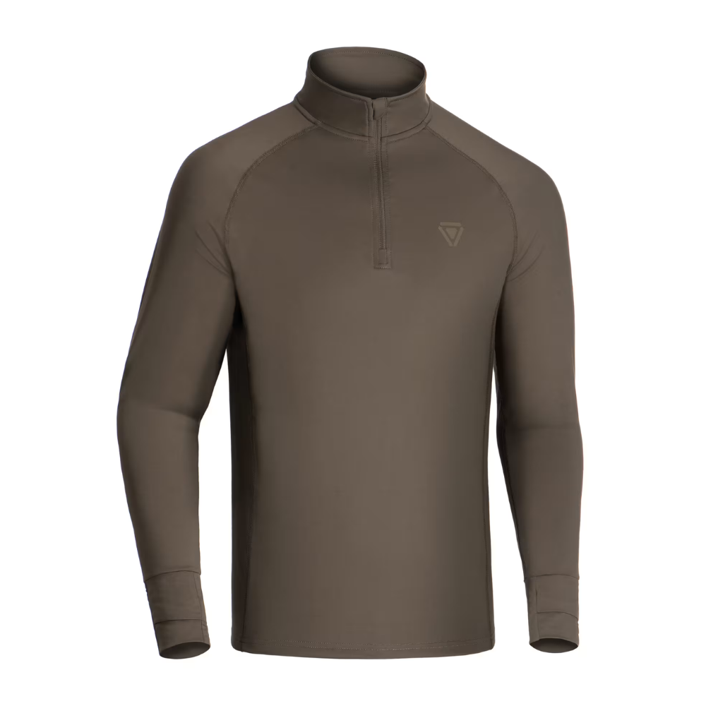 Baselayer trøje T.O.R.D. Long Sleeve Zip Shirt Outrider - XS - Ranger Green