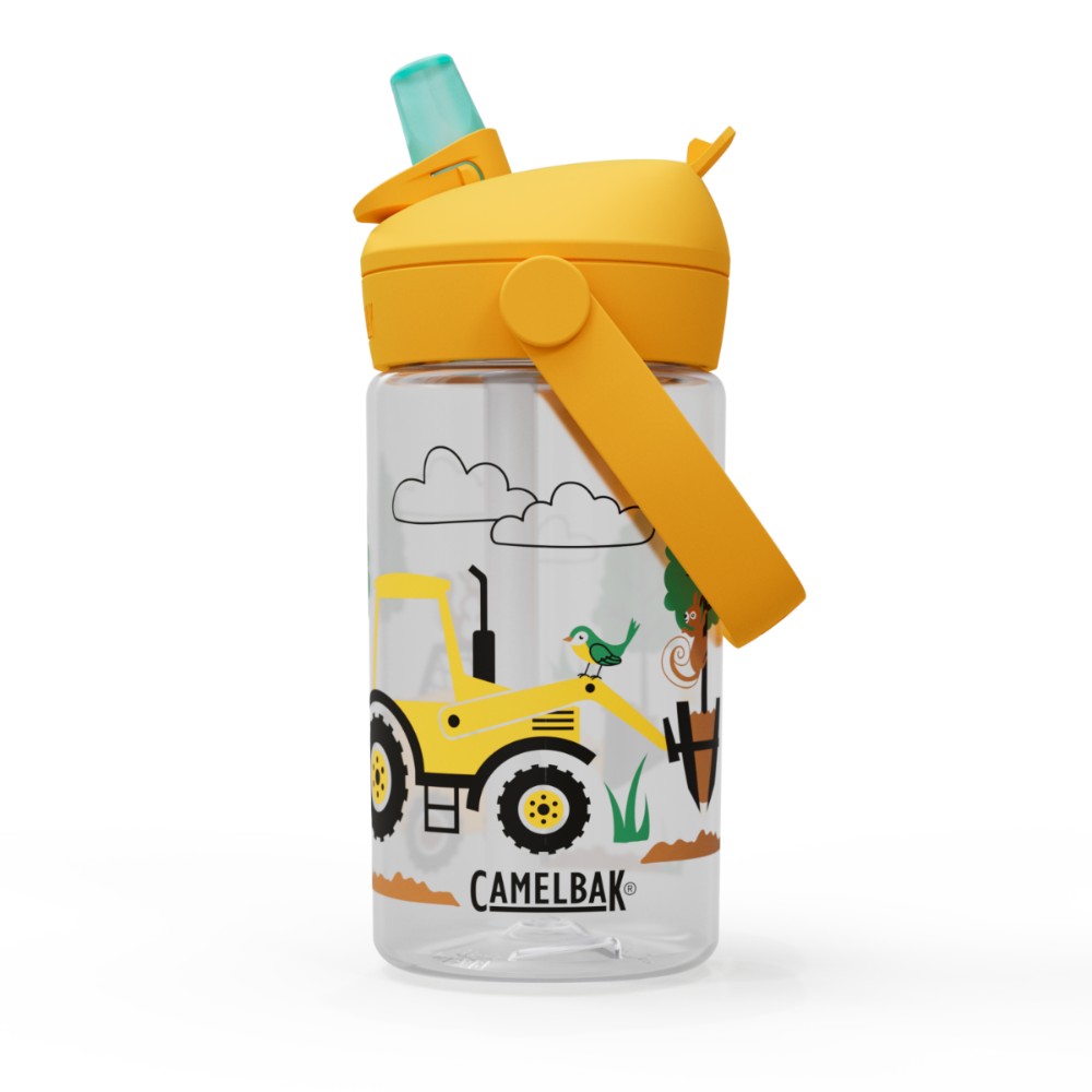 CamelBak Thrive Flip Straw Kids 14oz Drikkedunk til børn - Tractors And Trees