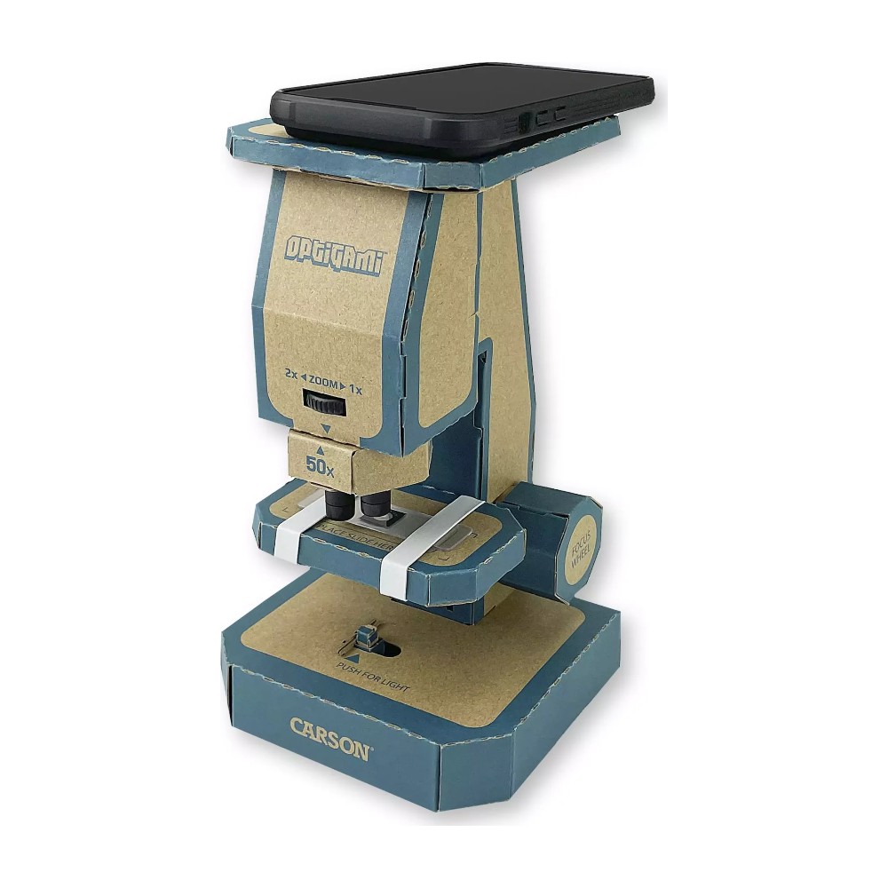 Carson Optigami Byg-selv-mikroskop