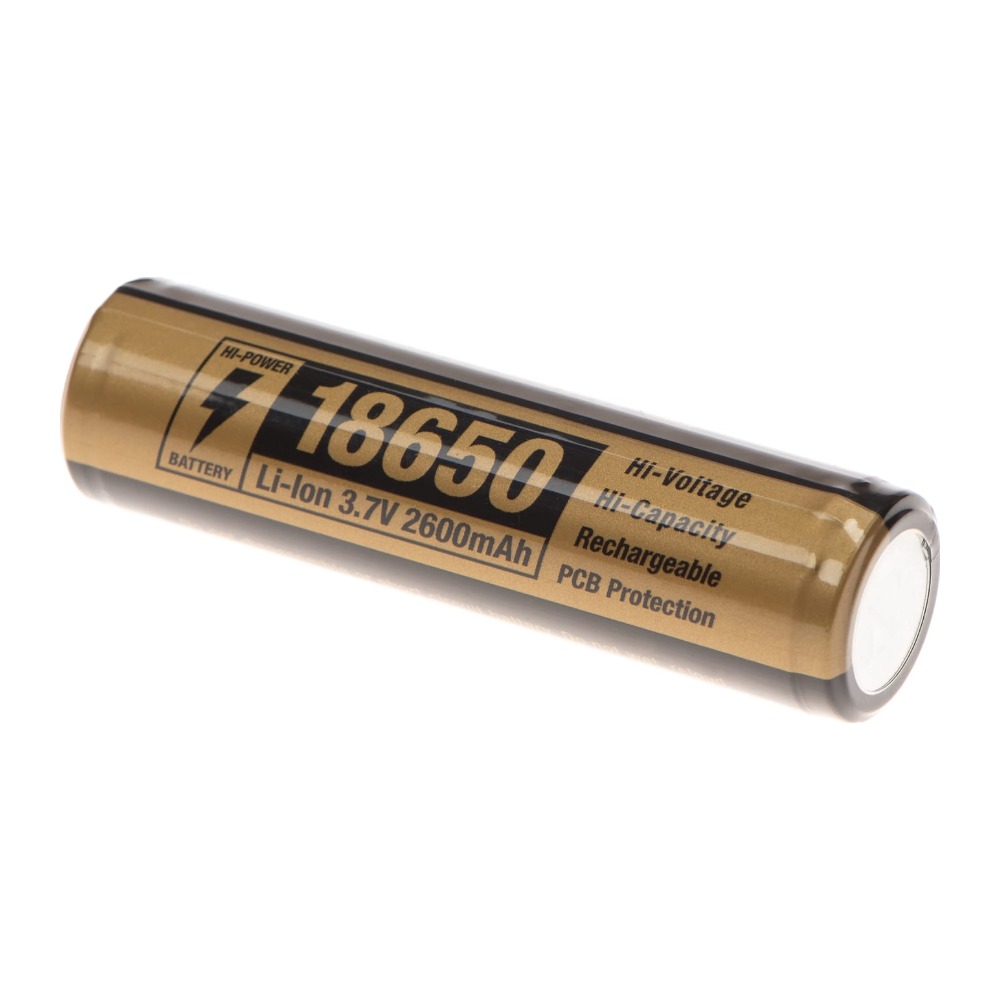 Clawgear 18650 Battery 3.7V 2600mAh Batteri
