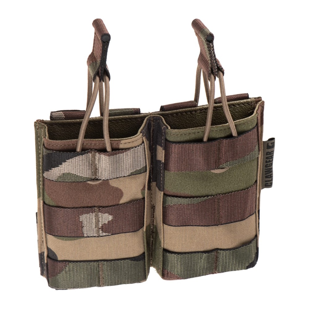 Clawgear 5.56mm Open Double Mag Pouch Core Magasintaske - CCE