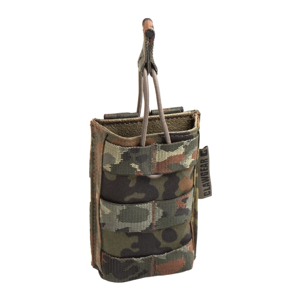 Clawgear 5.56mm Open Single Mag Pouch Core Magasintaske - Flecktarn