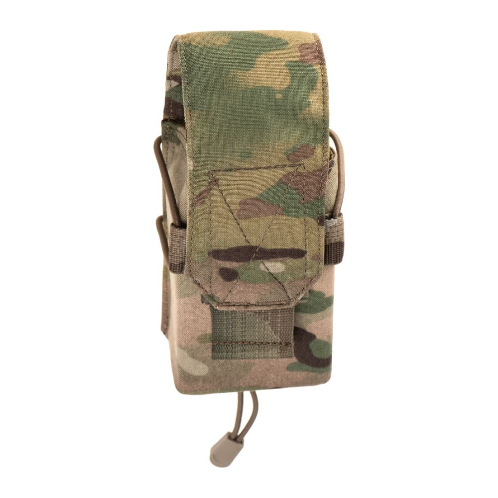 Clawgear 5.56mm Single Mag Stack Flap Pouch Core MultiCam Magasintaske