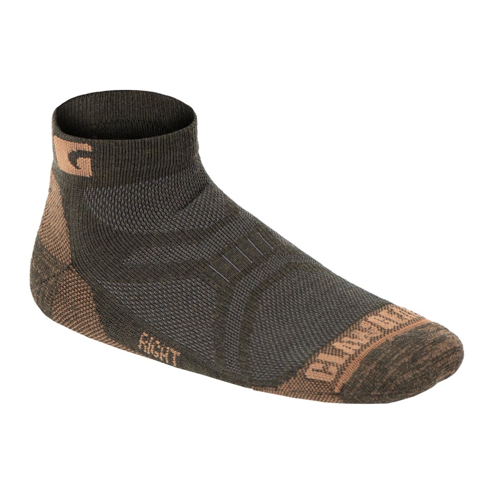 Clawgear Merino Low Cut Ankle Socks Ankelstrømper - 39-41 - Green