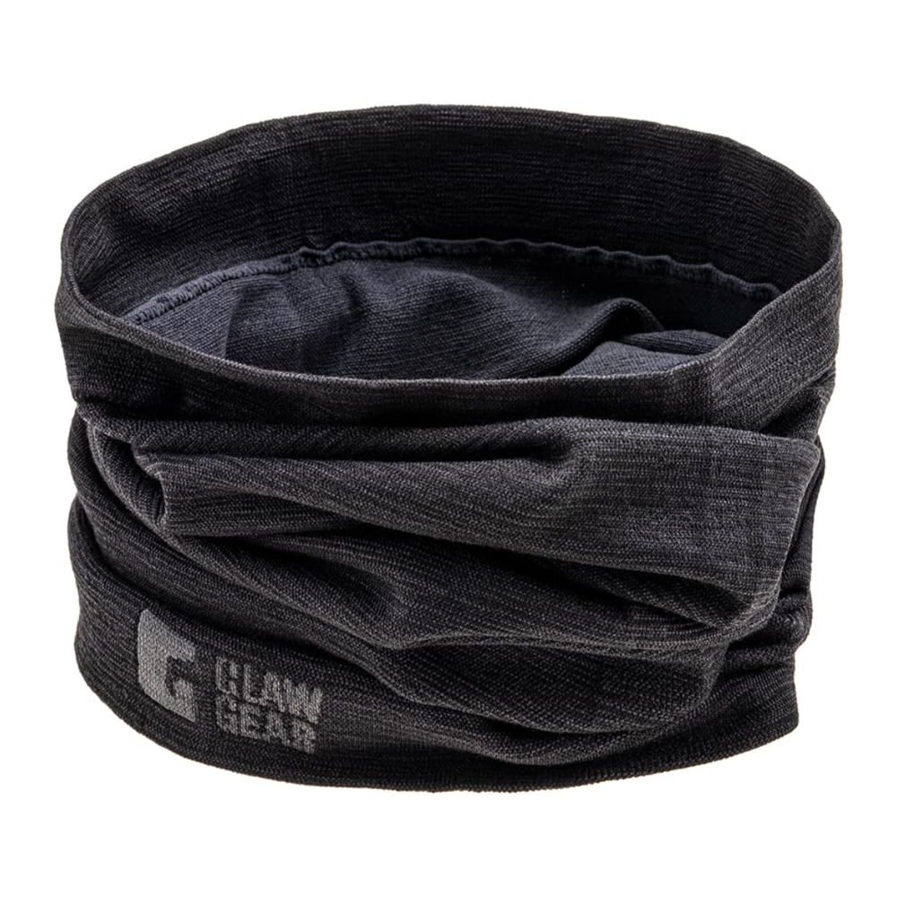 Clawgear Merino Seamless Neck Gaiter Long Halsedisse - Black