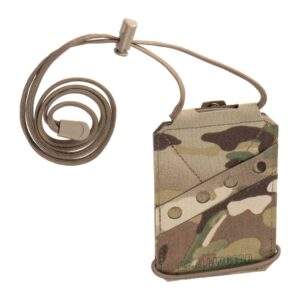 Clawgear Multi Purpose ID Holder MultiCam i MultiCam set fra en anden vinkel