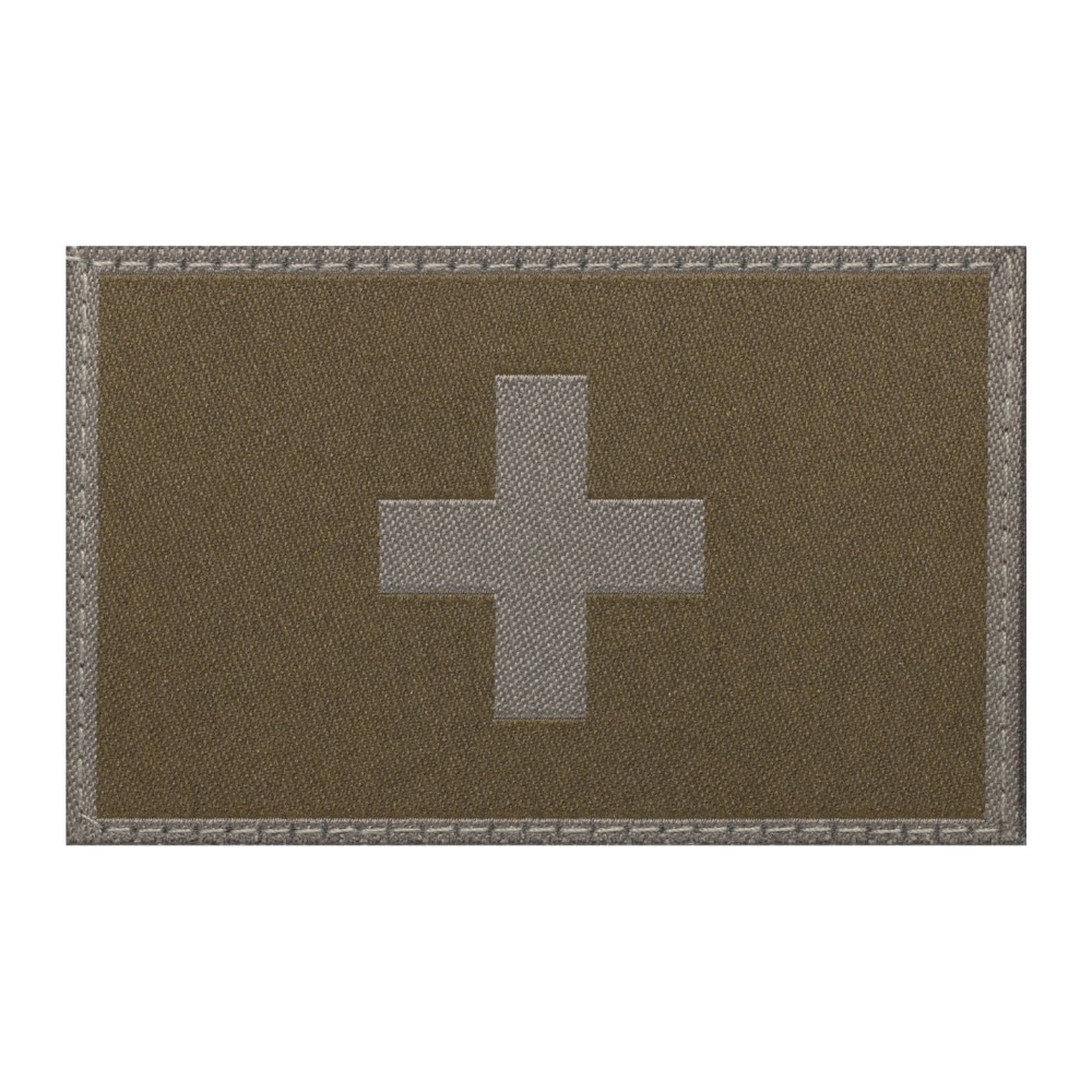 Clawgear Switzerland Flag Patch Velcro patch - RAL 7013