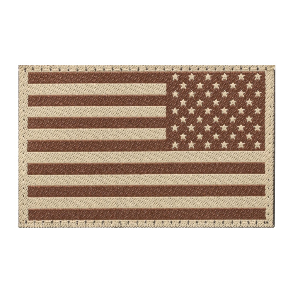 Clawgear USA Reversed Flag Patch Velcro patch - Desert