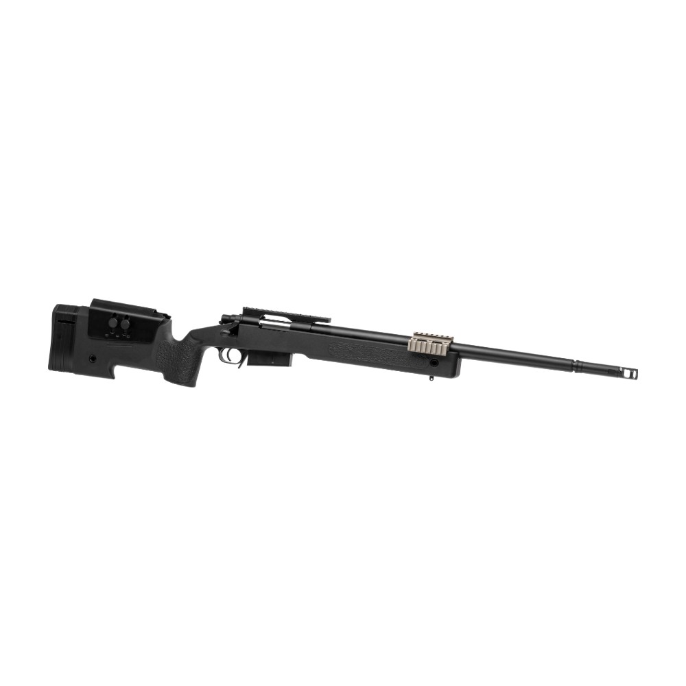 Cyma CM700A M40A5 Bolt-Action Sniper Rifle Softgun snigskyttegevær - Black