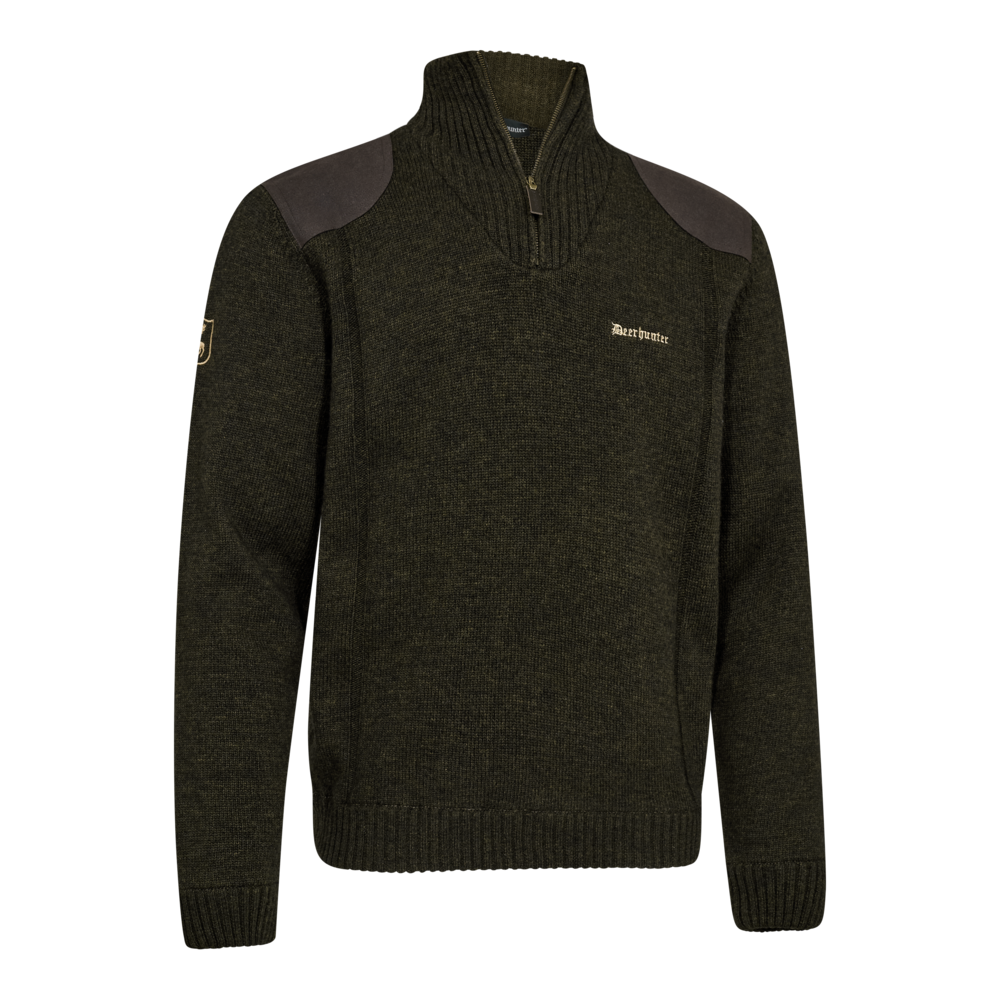 Deerhunter Finley ½-zip Strik herre