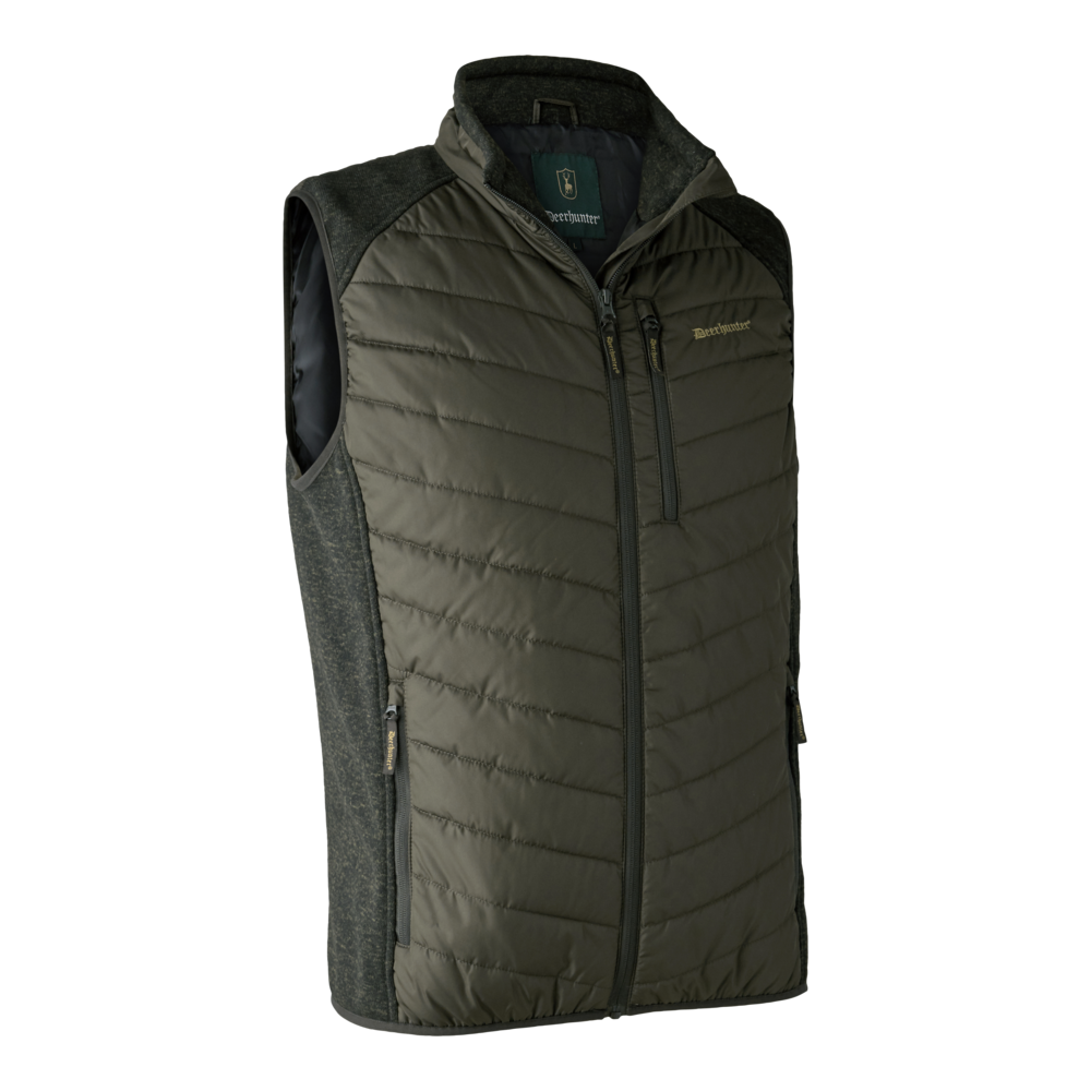 Deerhunter Moor Vatteret Vest med strik herre - XXXXL - Timber