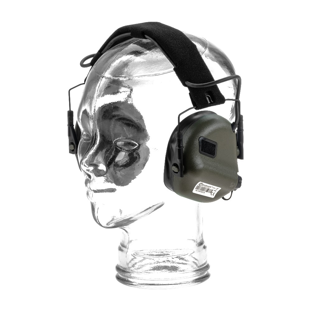 Earmor M31 Plus Hearing Protection Elektronisk høreværn - Foliage Green
