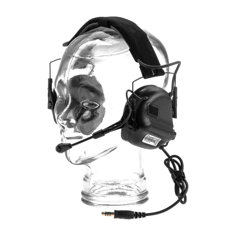 Earmor M32 Plus Tactical Hearing Protection Elektronisk headset - Black