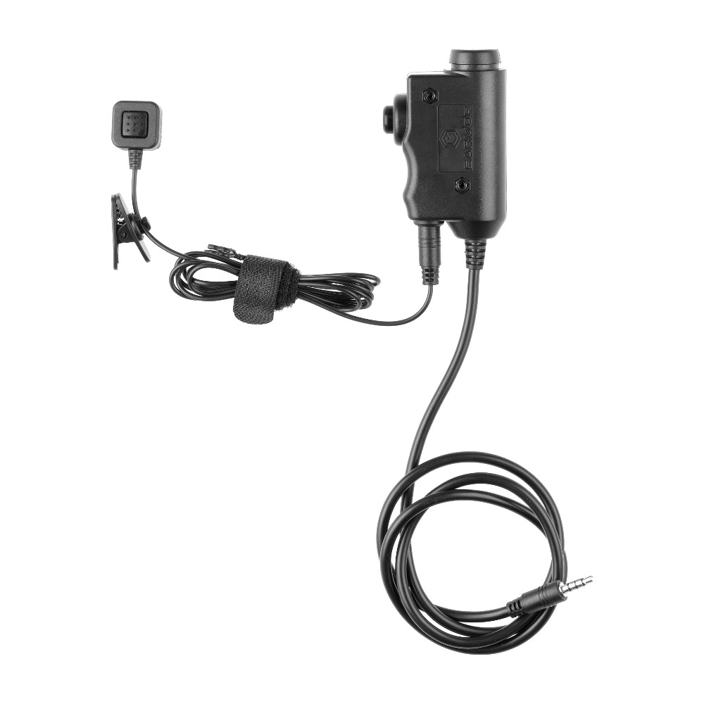 Earmor M52 Tactical PTT 3.5mm AUX PTT