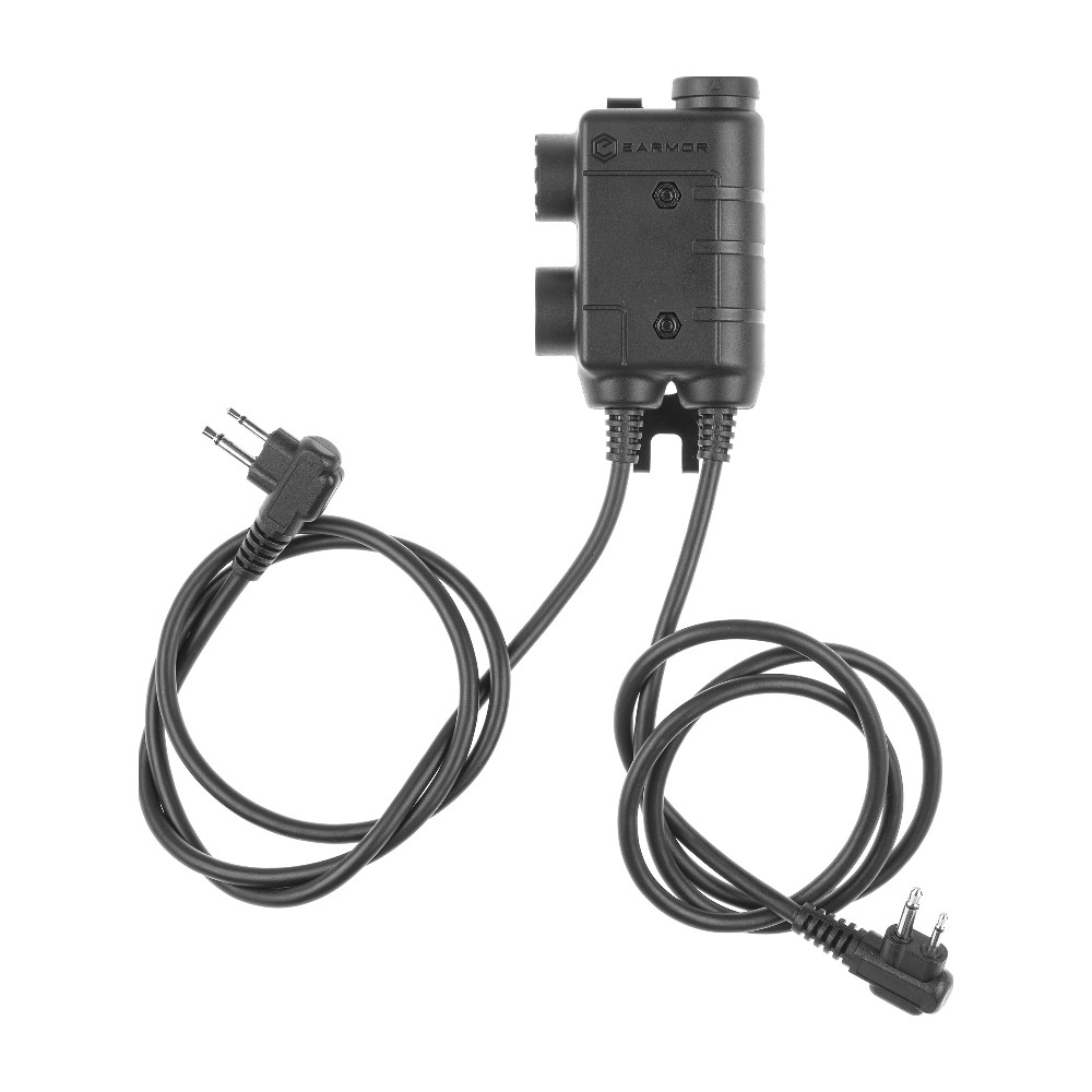 Earmor M56 Dual PTT Motorola 2-Pin Dobbelt PTT