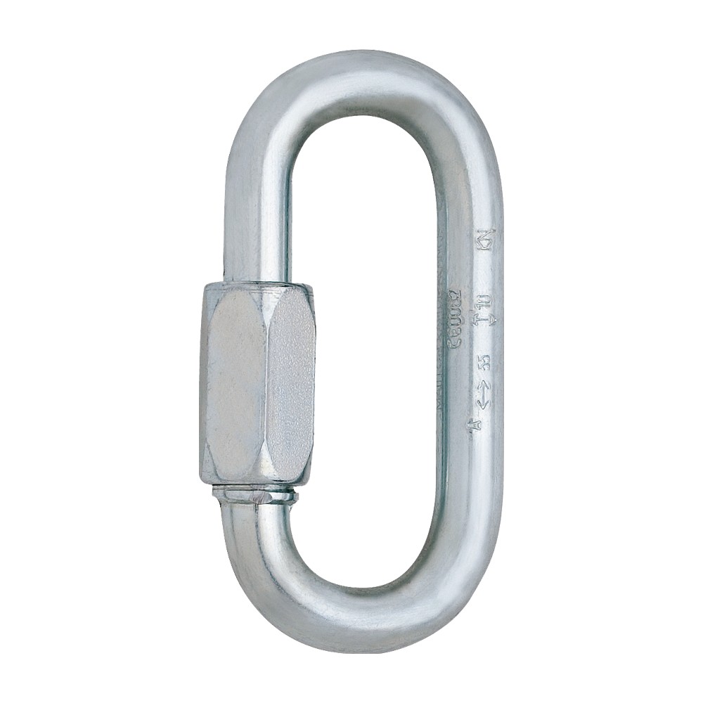 Edelrid Screwlink 10mm - Silver - Str. Pcs - Klatreudstyr