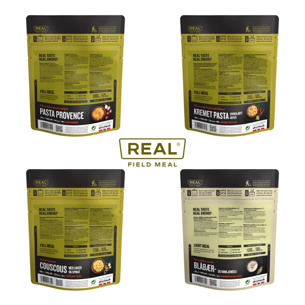 Feltrationer tilbud 12 måltider Real Field Meal