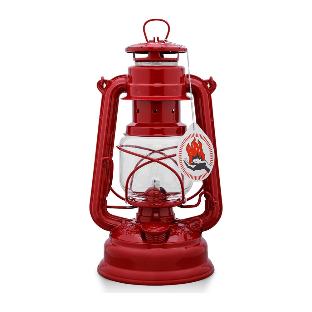 Feuerhand Feuerhand Hurricane Lantern 276 Ruby Red - Lygteholder