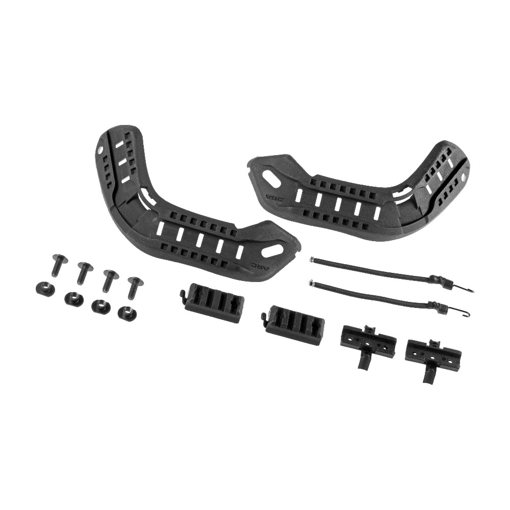 FMA MICH 2000 Rail Set Hjelmskinner - Black