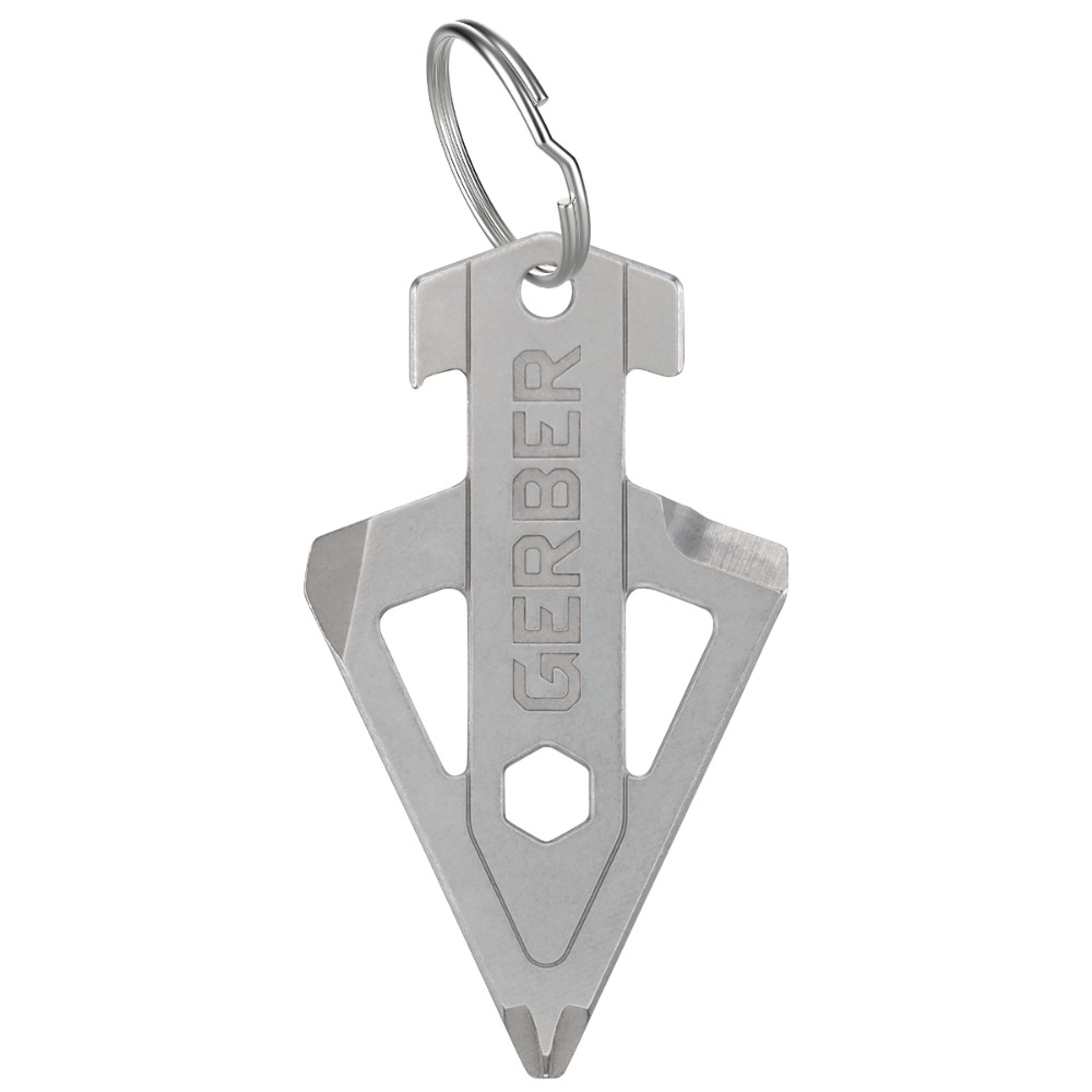 Gerber Broadhead Nøglerings-multitool - Silver