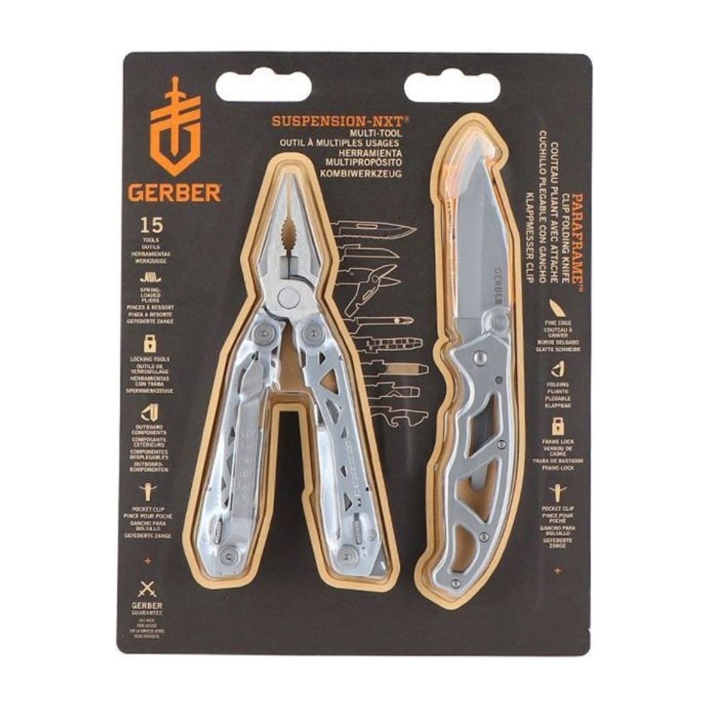 Gerber Suspension NXT & Paraframe Multitoolsæt