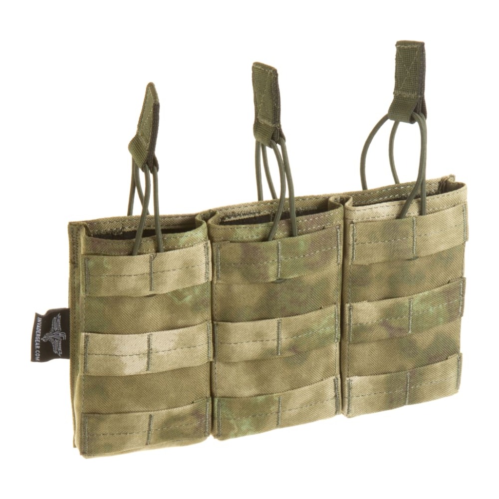 Invader Gear 5.56 Triple Direct Action Mag Pouch Magasintaske - Everglade