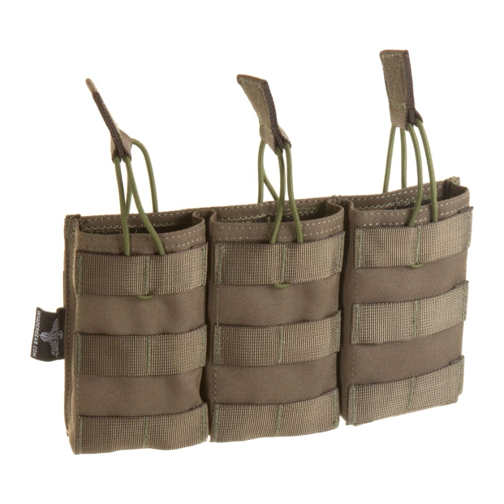 Invader Gear 5.56 Triple Direct Action Mag Pouch Magasintaske - Ranger Green