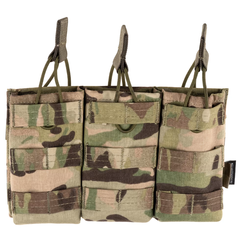 Invader Gear 5.56 Triple Direct Action Mag Pouch MultiCam Magasintaske