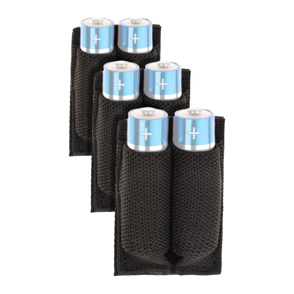 Invader Gear Battery Strap AA 3-pack Batteriholder - Black
