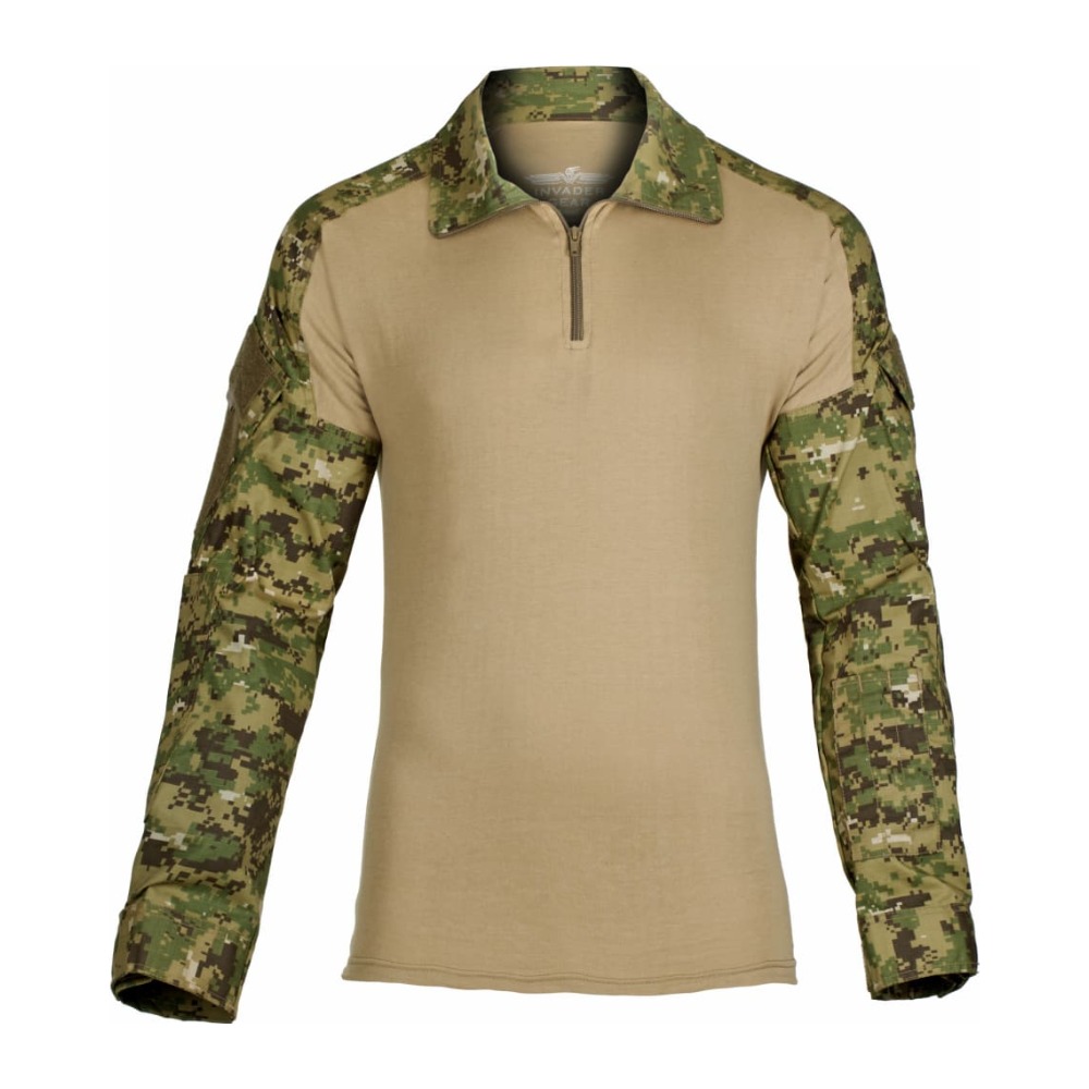 Invader Gear Combat Shirt Kampskjorte - XS - Socom