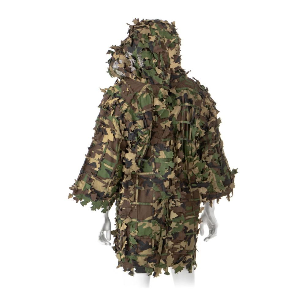 Invader Gear Ghillie Base Leaf Ghillie dragt - Woodland
