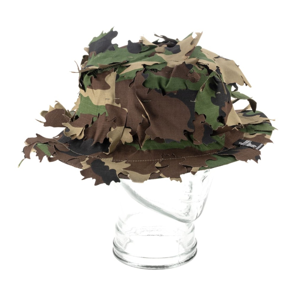 Invader Gear  Leaf Boonie Hat  Bøllehat - M - Woodland