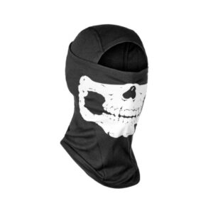 Invader Gear MPS Death Head Balaclava i Black