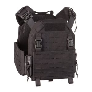 Invader Gear Reaper QRB Plate Carrier i Black set forfra